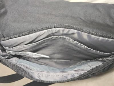 Eddie Bauer Crossbody Messenger Bag Black Adjustable Strap Travel Pockets - Thumbnail 5