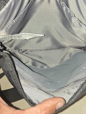 Eddie Bauer Crossbody Messenger Bag Black Adjustable Strap Travel Pockets - Thumbnail 6