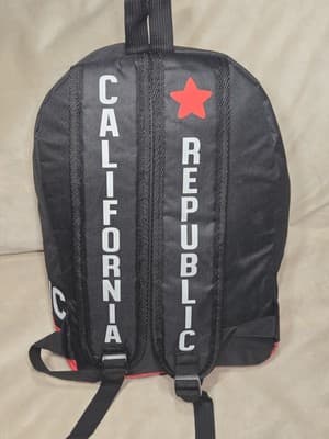 California Republic Backpack - Black & Red - Thumbnail 4