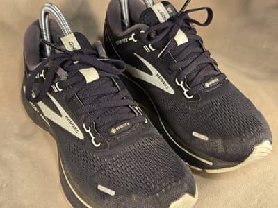 Gore-Tex Waterproof Brooks Ghost 14 GTX Women's Size 7 Black Running Shoes Trail - Image 1