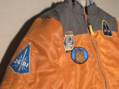 Disney Store Star Wars Rise of Skywalker Rebel Resistance Jacket – Kids 7/8 - Thumbnail 5