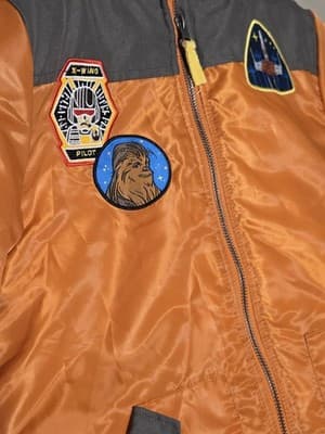 Disney Store Star Wars Rise of Skywalker Rebel Resistance Jacket – Kids 7/8 - Thumbnail 4