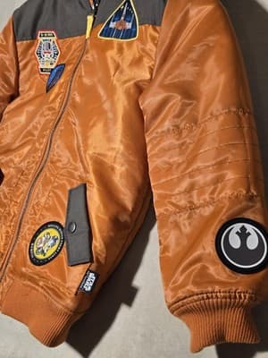 Disney Store Star Wars Rise of Skywalker Rebel Resistance Jacket – Kids 7/8 - Thumbnail 3