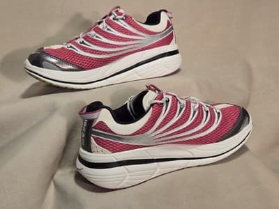 HOKA One One Kailua Trail Women's Running Shoes Pink/ White Size 8.5 - Thumbnail 4