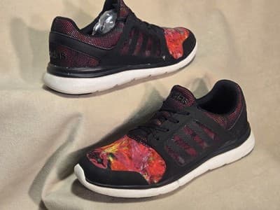adidas women cloudfoam lite Xpression Multicolored AW4548 Running Shoes Size 7 - Thumbnail 3