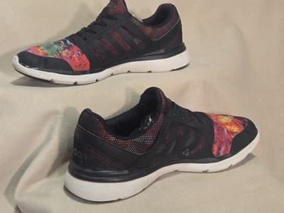 adidas women cloudfoam lite Xpression Multicolored AW4548 Running Shoes Size 7 - Thumbnail 4
