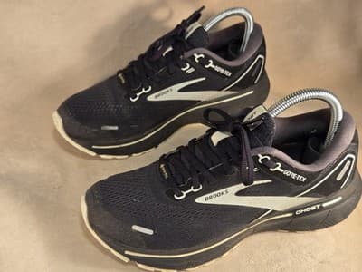 Gore-Tex Waterproof Brooks Ghost 14 GTX Women's Size 7 Black Running Shoes Trail - Thumbnail 5