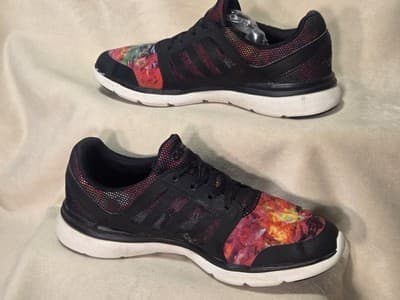 adidas women cloudfoam lite Xpression Multicolored AW4548 Running Shoes Size 7 - Thumbnail 5