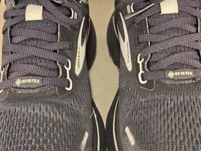 Gore-Tex Waterproof Brooks Ghost 14 GTX Women's Size 7 Black Running Shoes Trail - Thumbnail 3