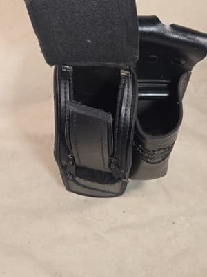 93-16 Harley Touring OEM Left Saddlebag Guard Bag Water Bottle Holder - Thumbnail 5