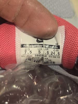 Nike Free 5.0 Womens 7.5 Athletic Running Sneaker Grey Pink Lace-Up Shoes - Thumbnail 11