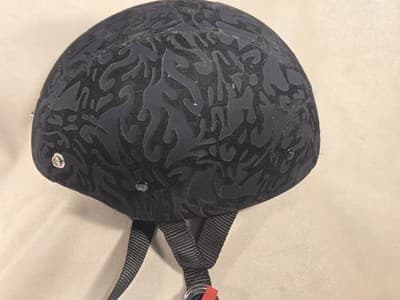 Vintage Harley-Davidson AGV "Flaming" Half Helmet - Made in Italy - Size S - DOT - Thumbnail 9