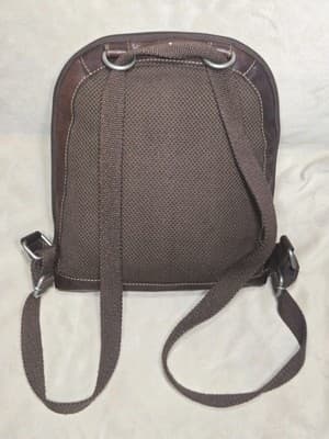 Jack Georges Voyager Small Convertable Crossbody Leather Bag Messenger American - Thumbnail 7