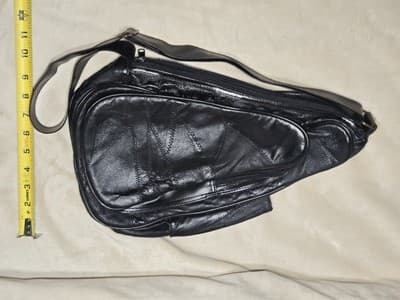 Comfort Carry-All Black Sling Backpack - Thumbnail 5