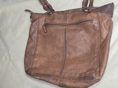 SPIKES AND SPARROW Brandi Weaved Genuine Leather Shoulder Tote Bag - Thumbnail 8