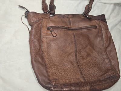 SPIKES AND SPARROW Brandi Weaved Genuine Leather Shoulder Tote Bag - Thumbnail 9