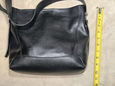 Foxer Leather Women's Bag Shopper Shoulder Black - Thumbnail 7