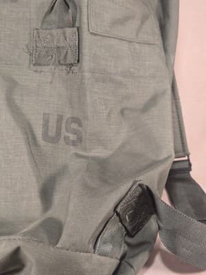 Vintage USGI Duffel/ Deployment Bag (Used/Olive Drab Green) - Thumbnail 3