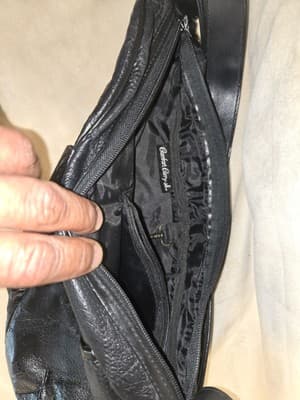 Comfort Carry-All Black Sling Backpack - Thumbnail 8