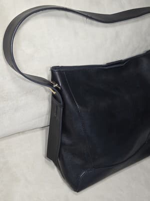 Foxer Leather Women's Bag Shopper Shoulder Black - Thumbnail 3