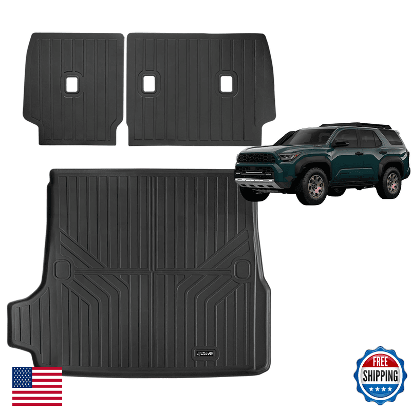 Ljwaito Trunk Mats For 2025 Toyota 4Runner Gas Backrest Matsnon Hybrid Ev - Image 1