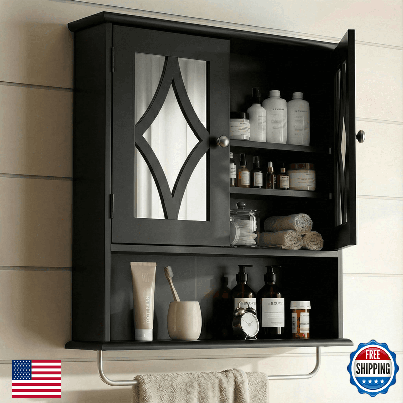 Royalcraft Bathroom Medicine Cabinet Wall Mounted Over The Toilet Storage - Image 1