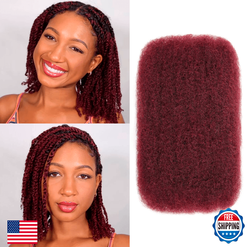 Arcpor Afro Kinkys Bulk Human Hair 99J 16 - Image 1