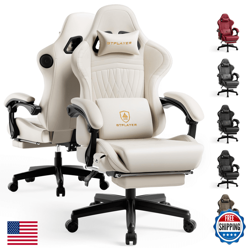 Gtplayer Ace-Pro Music Gaming Chairs Built-In Speakers App Support Bluetooth - Image 1