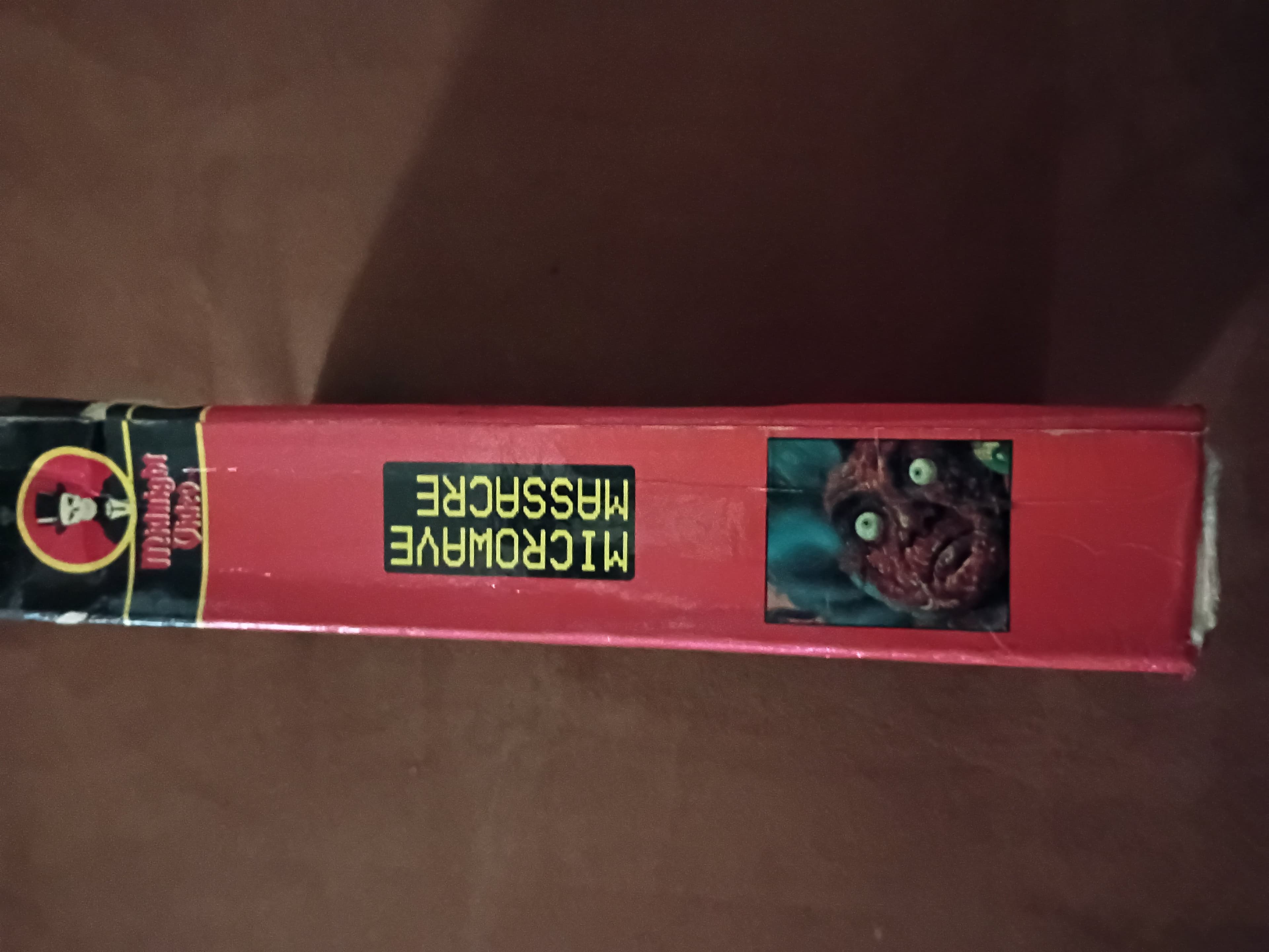 Microwave Massacre VHS Tape Midnight Video - Thumbnail 3