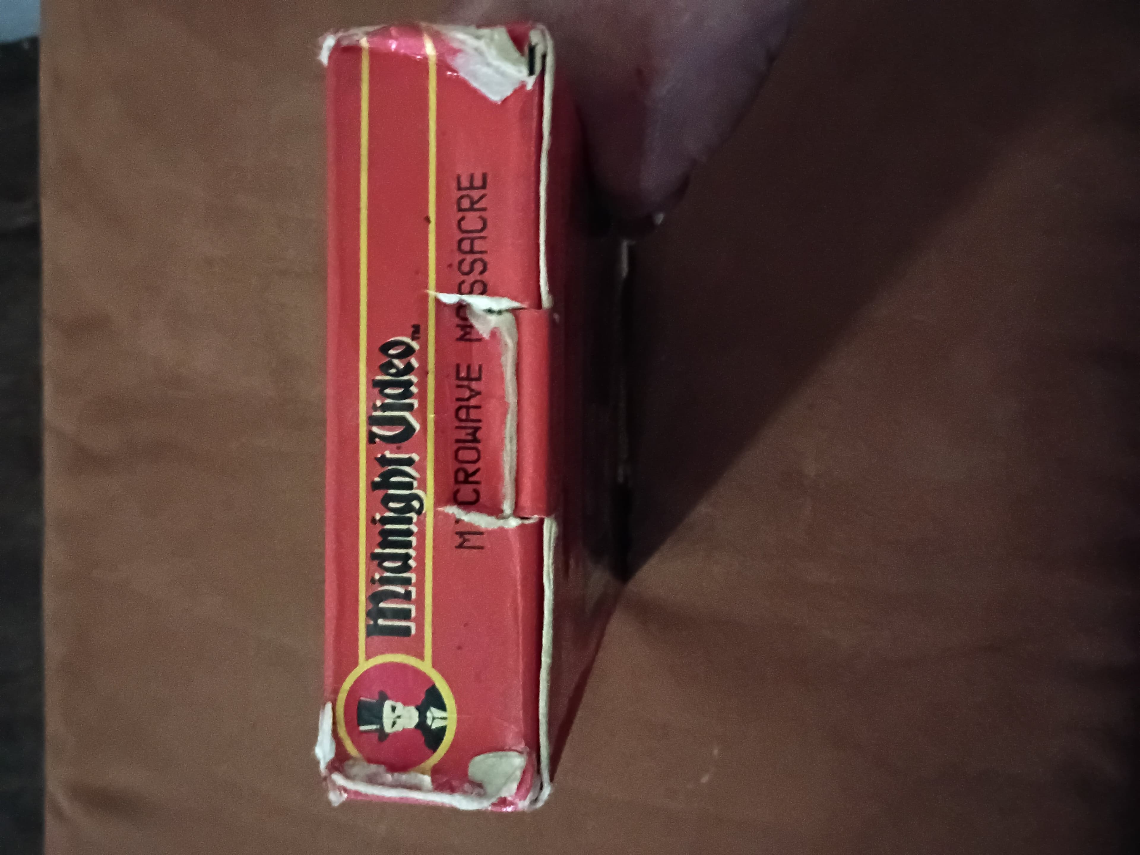 Microwave Massacre VHS Tape Midnight Video - Thumbnail 6