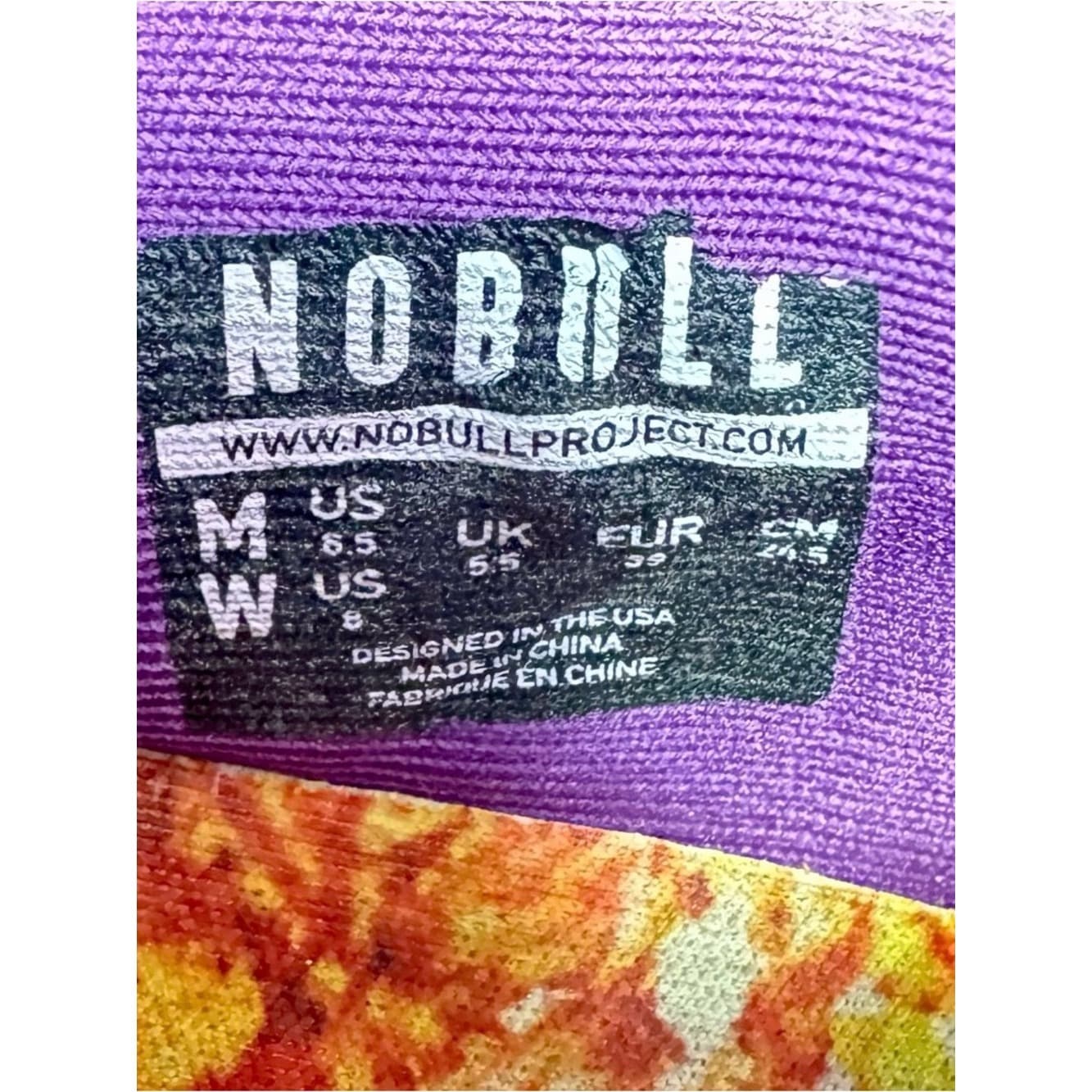 Nobull Project Sam Dancer Artwork Sneakers with Yellow Laces - Thumbnail 7