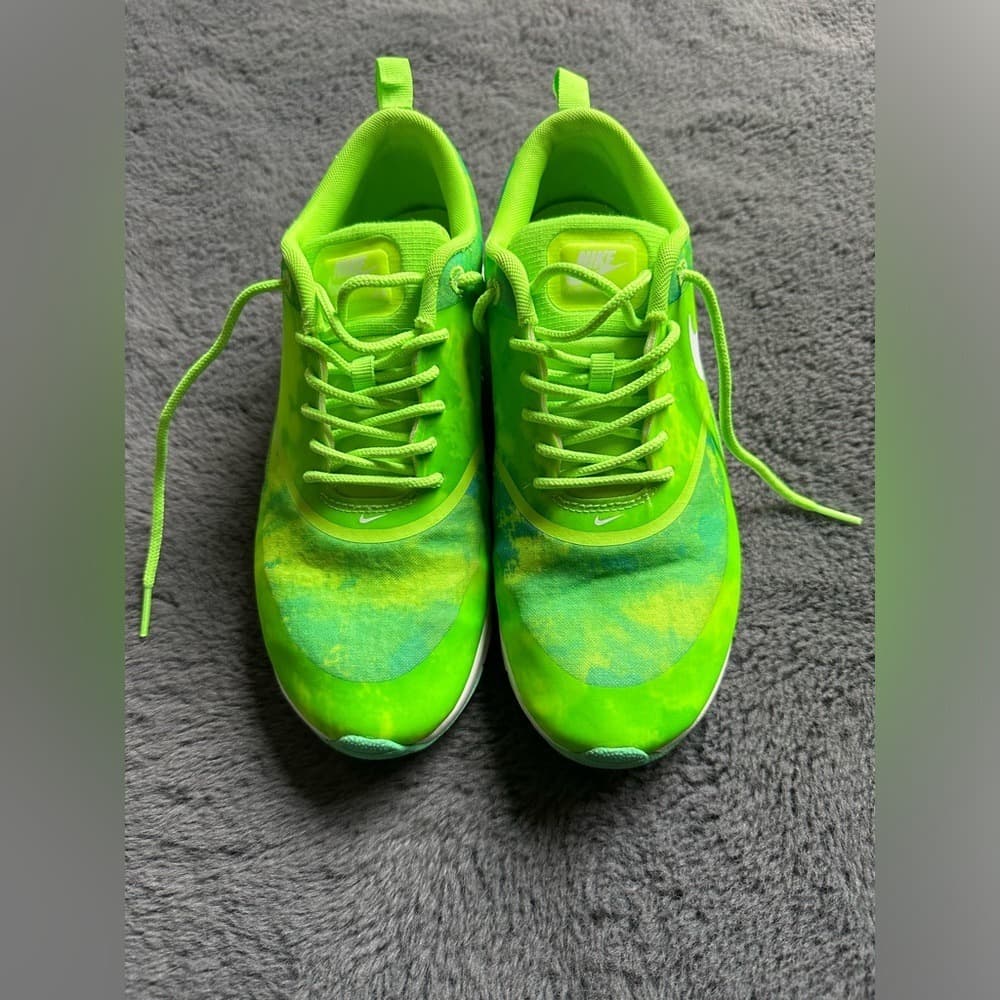 Nike Air Max Thea Print Flash Lime Green - Thumbnail 2