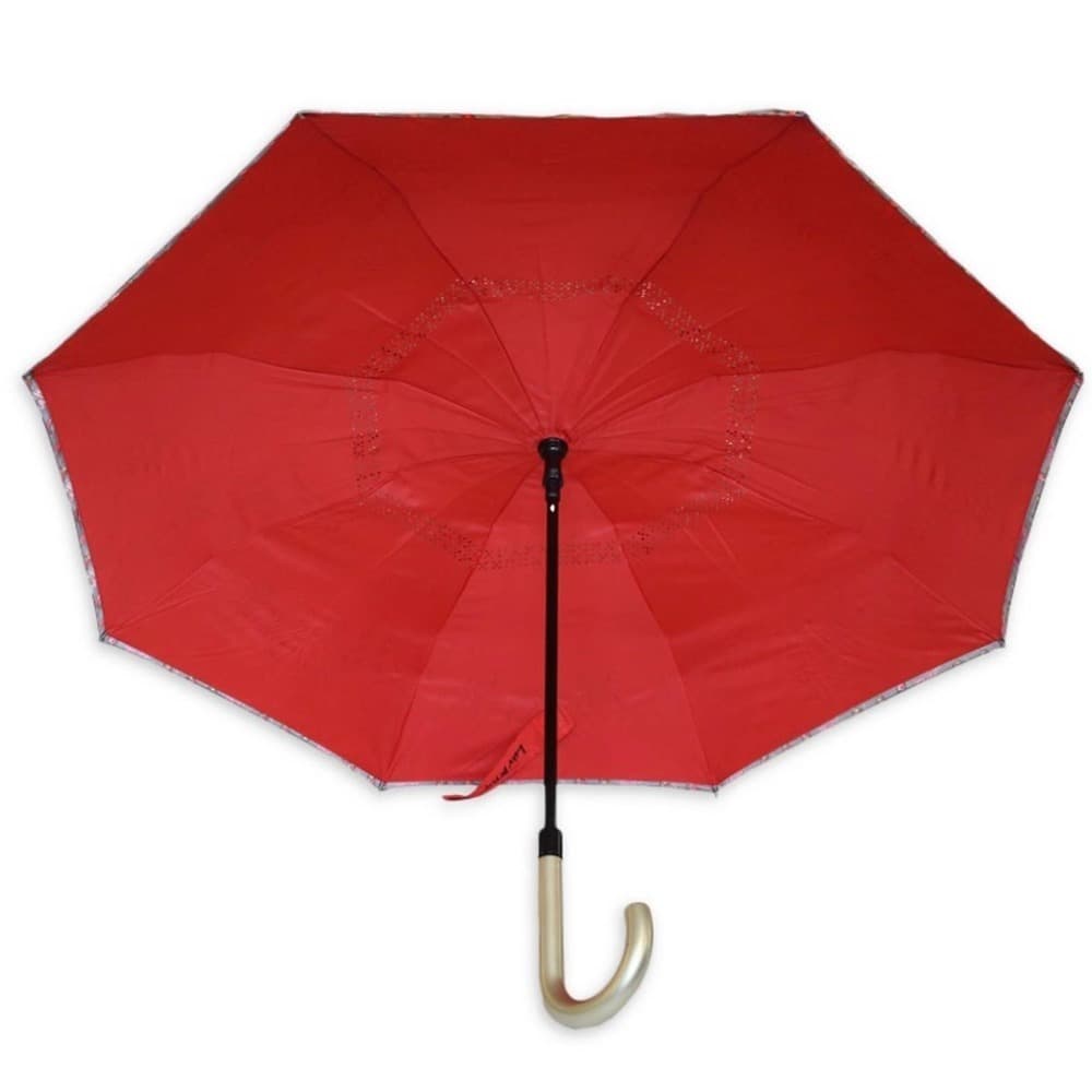 Luv Betsey by Betsey Johnson Hot Tamale Inverted Umbrella - Thumbnail 3