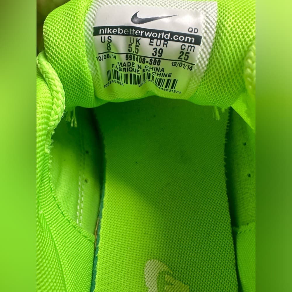 Nike Air Max Thea Print Flash Lime Green - Thumbnail 6