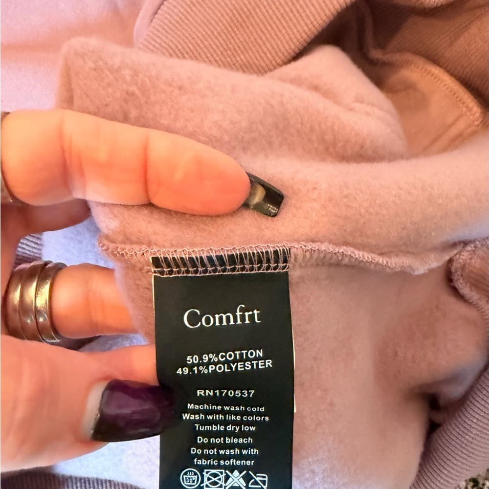 Comfrt Hoodie in Orchid - Thumbnail 7