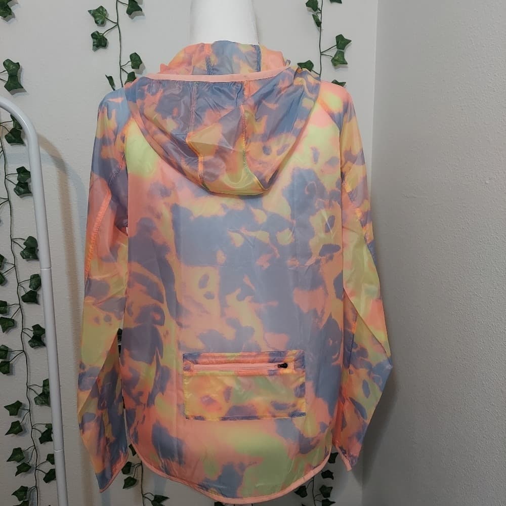 Under Armour Neon Multi-Color Lightweight Hooded Pullover - Thumbnail 5