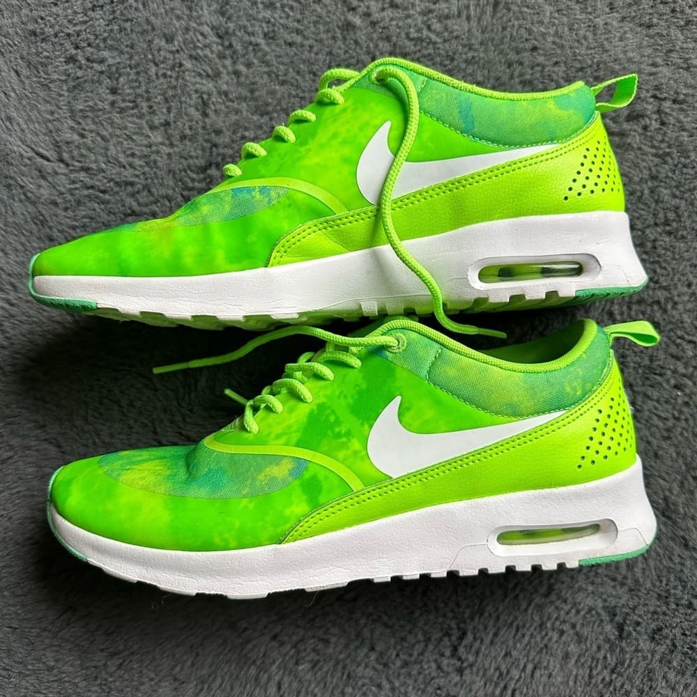 Nike Air Max Thea Print Flash Lime Green - Thumbnail 4