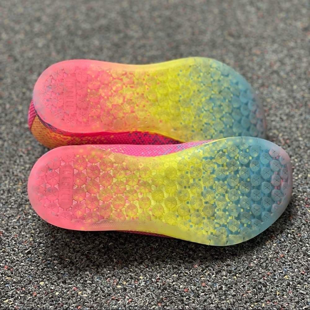 NOBULL Neon Glitch Pink Trainers - Thumbnail 4