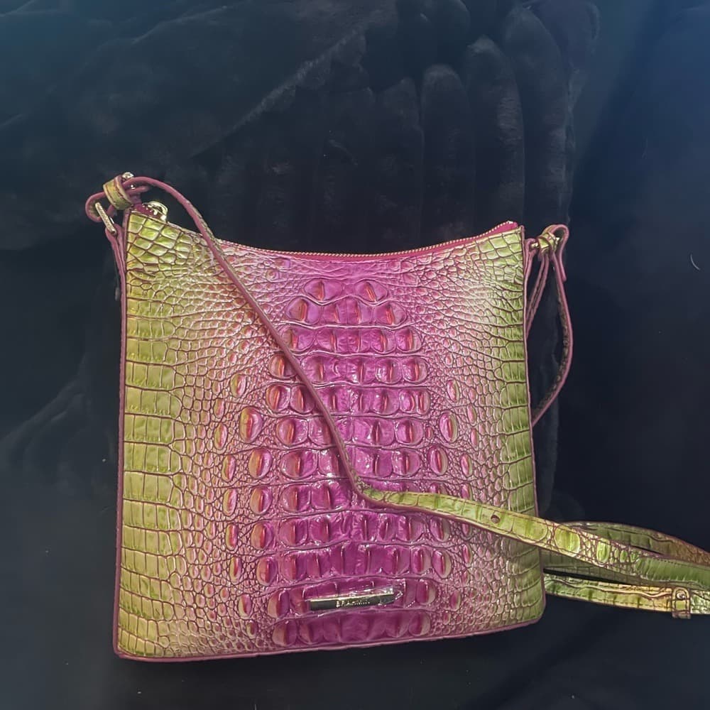 Brahmin Katie Melbourne Limeade crossbody - Thumbnail 3