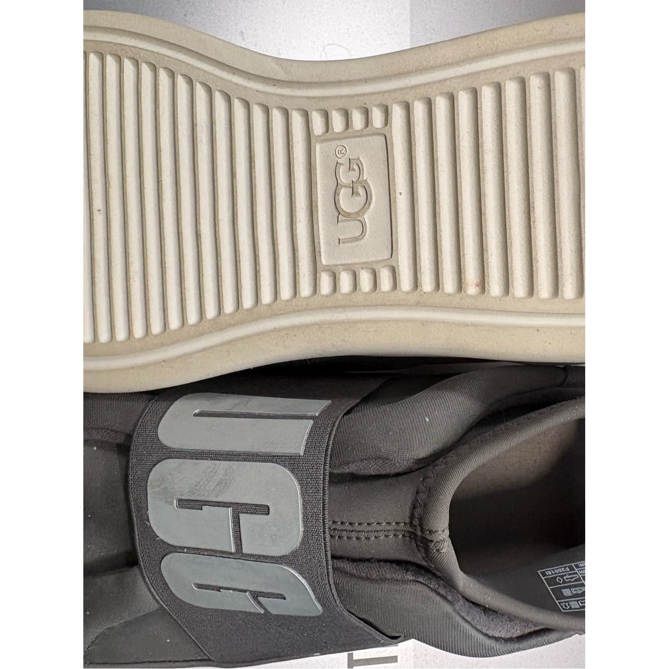 UGG Gray Slip-On Athletic Sneakers - Thumbnail 3