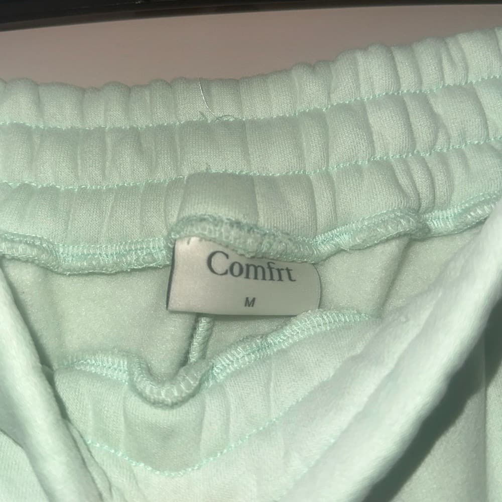 Comfrt Mint Green Joggers - Thumbnail 3