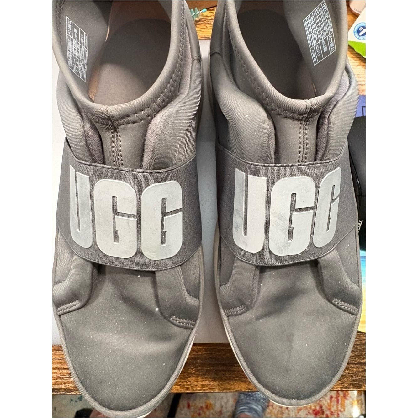 UGG Gray Slip-On Athletic Sneakers - Thumbnail 2