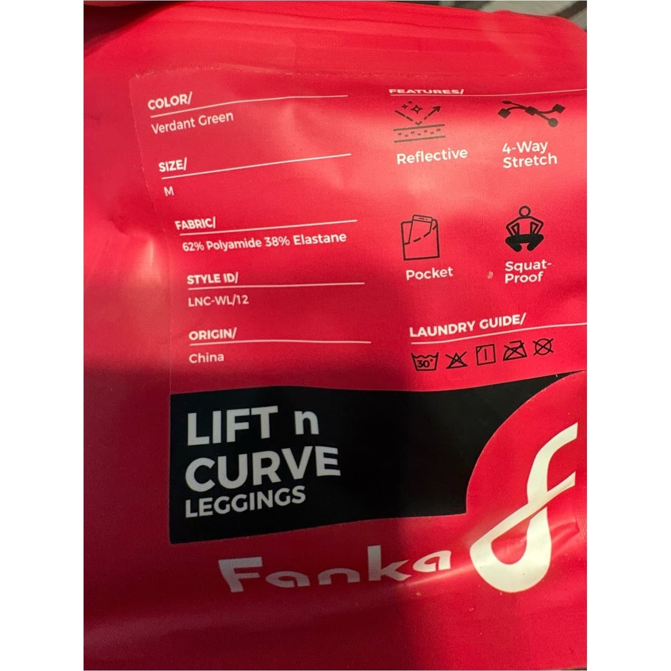 Fanka Speed Light Lift n Curve Leggings in Verdant Green - Thumbnail 2