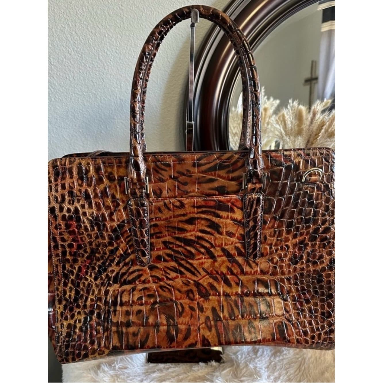 Brahmin Finley Melbourne Carryall Tote - Thumbnail 2