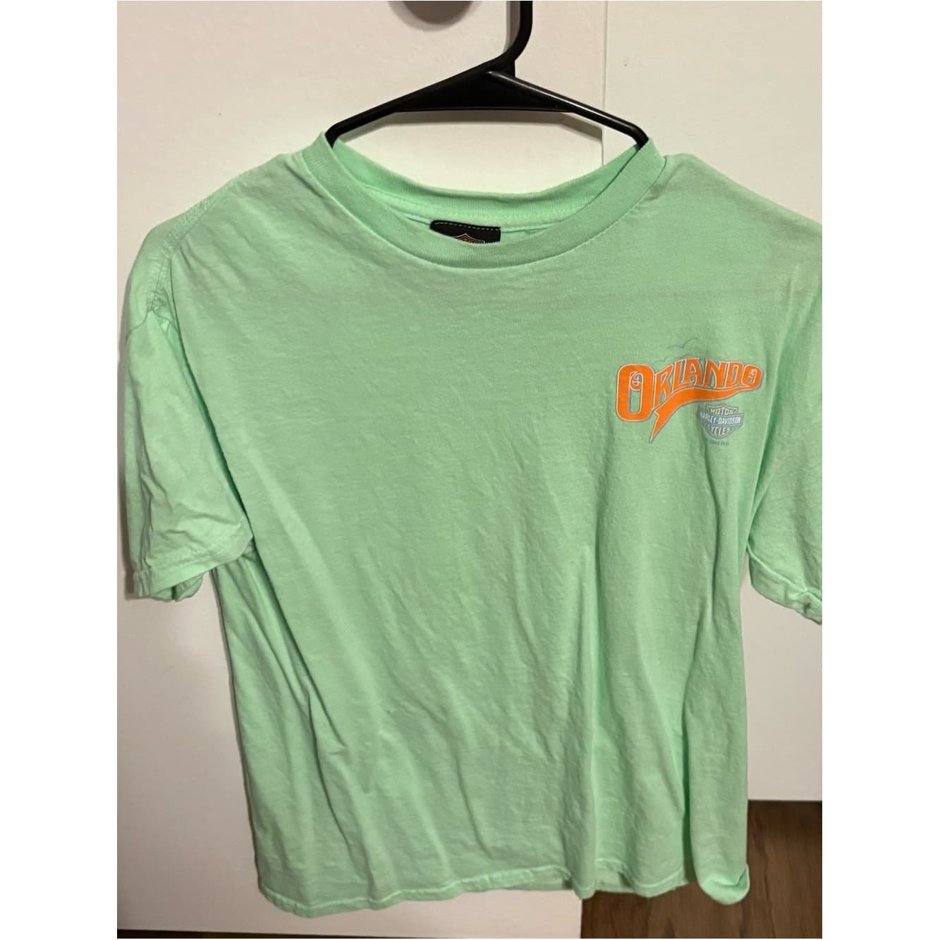 Harley-Davidson Mint Green Orlando Flamingo Tee - Thumbnail 2