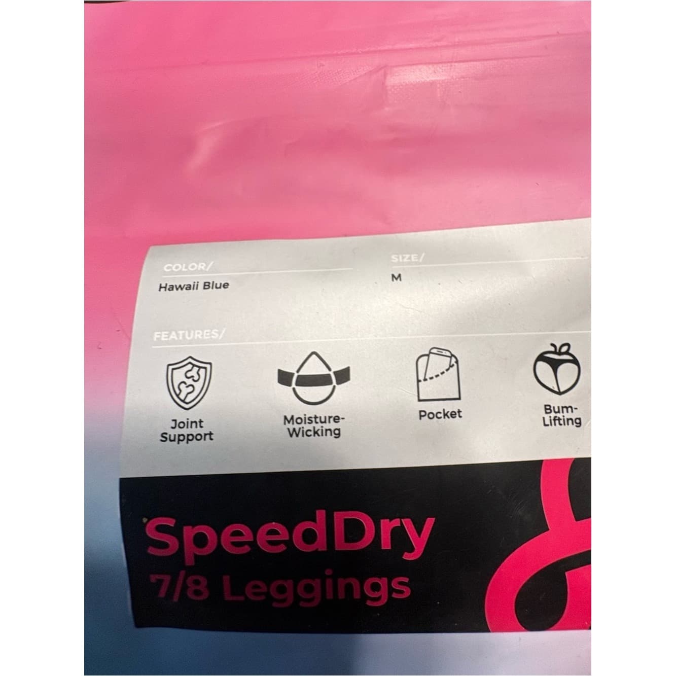 Fanka Speed Dry 7/8 Leggings in Hawaii Blue - Thumbnail 2