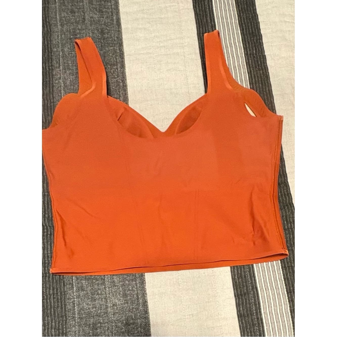 Fanka Body Sculpt Bra Tank in Pumpkin - Thumbnail 3