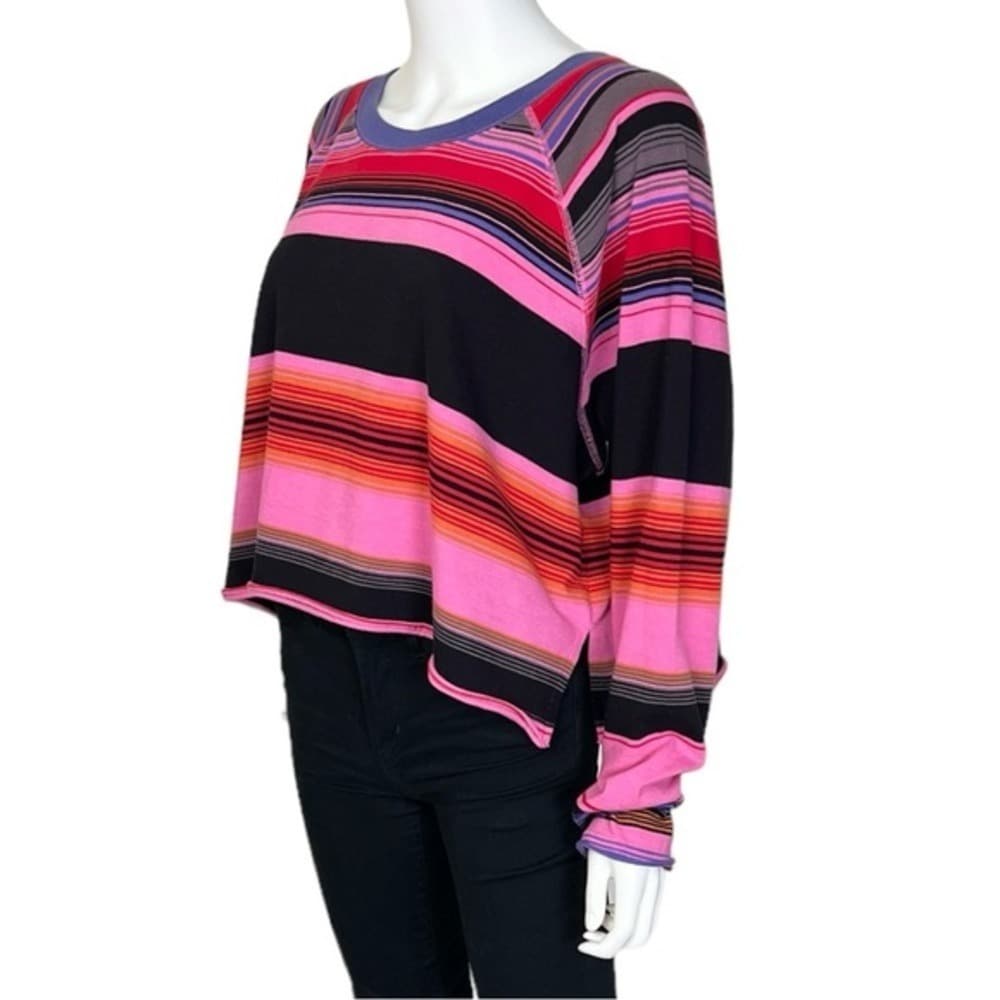 Free People We The Free Baja Long Sleeve Top in Euphoric Orchid - Thumbnail 5
