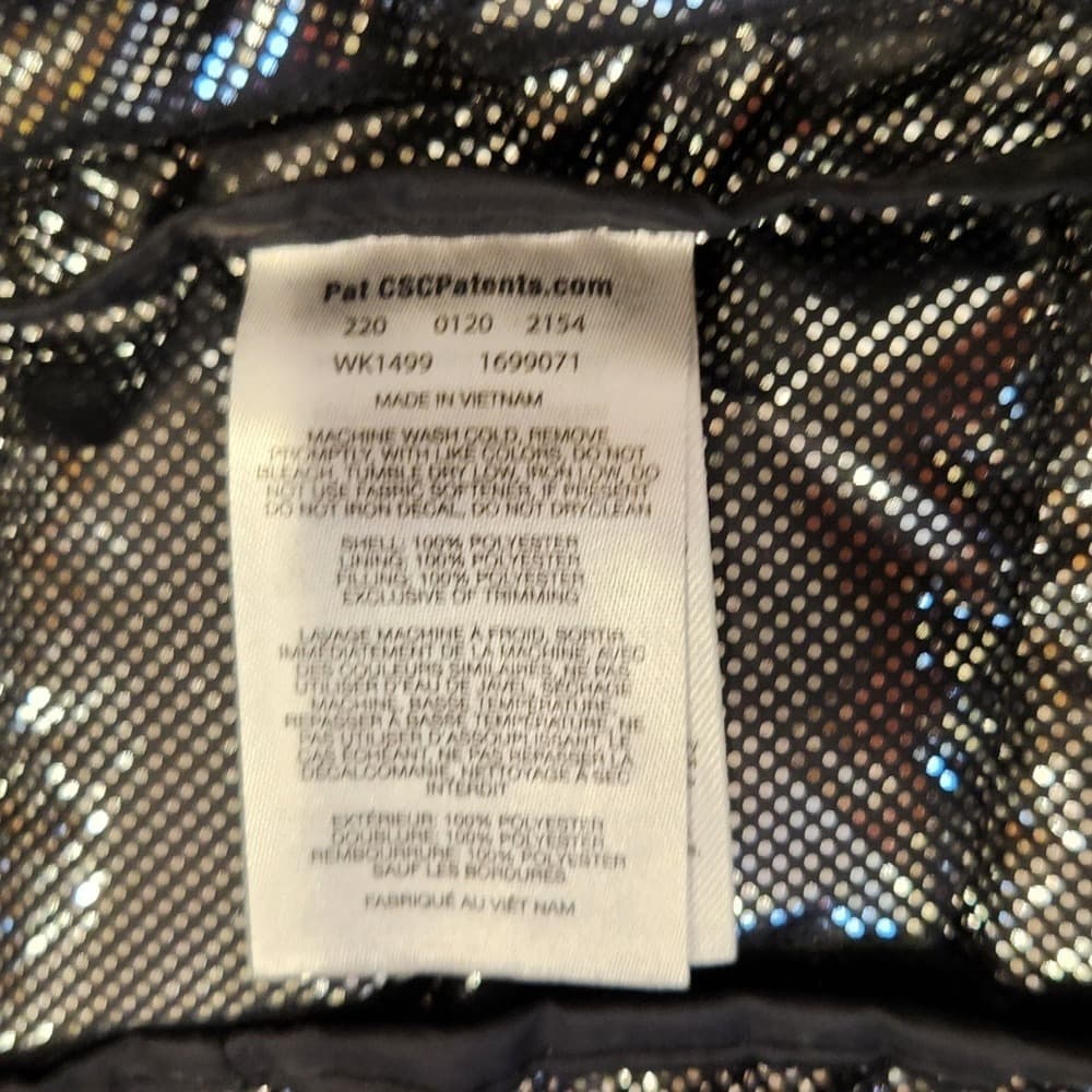 Columbia Women's Gray Black Camouflage Puffer Jacket - Thumbnail 3