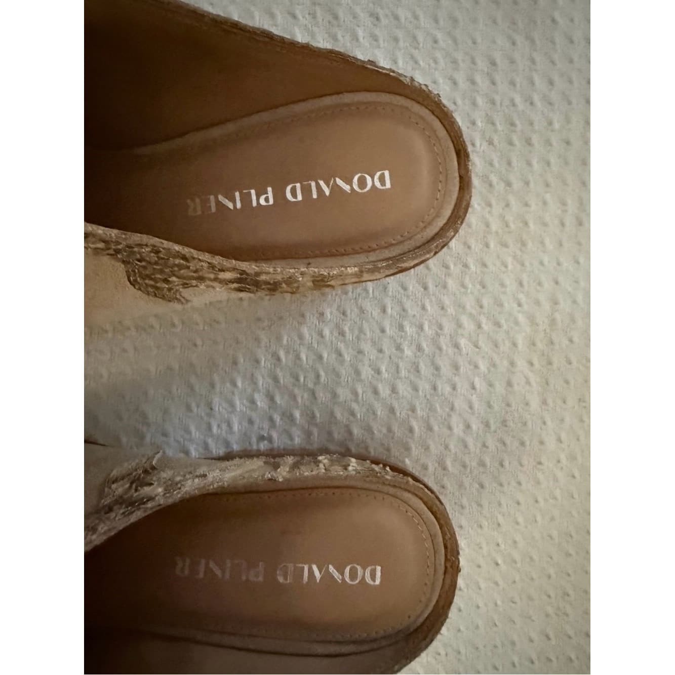 Donald J Pliner Western Couture Bozza Brown Suede Mules - Thumbnail 2